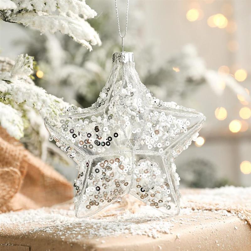 Transparent Christmas Decoration Hanging Ball Pendant - Shopmerge.site