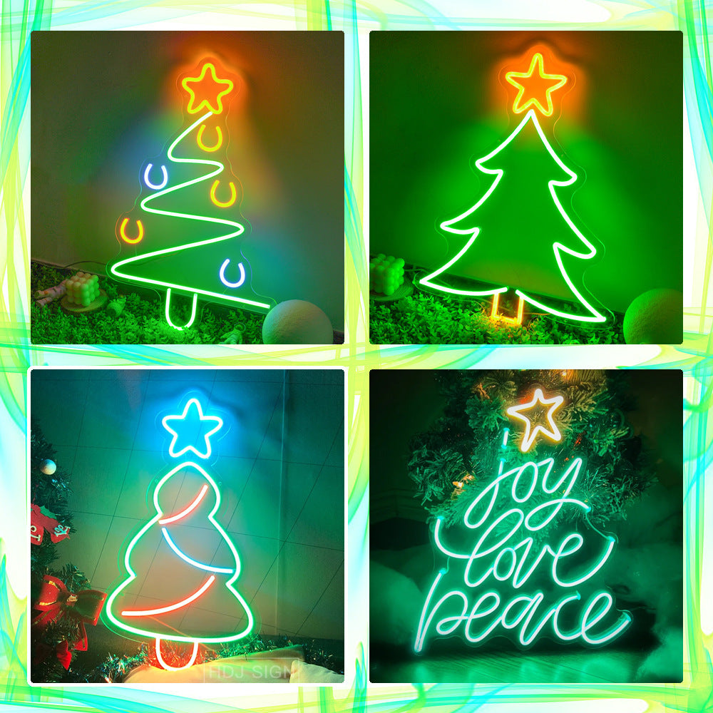 Christmas Style Neon Atmosphere Decoration - Shopmerge.site