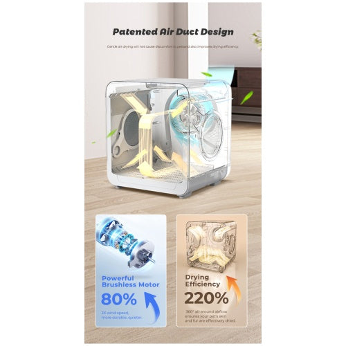 Automatic Pet Hair Dryer Room! (Premium)