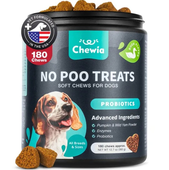 No Poo Chews For Dogs Coprophagia Deterrent For Dogs Forbid For Dogs Stool Eating Deterrent Dog Probiotics For Digestive Health Digestive Gut Immune Health Treats No Poop Eating For Dogs - Shopmerge.site