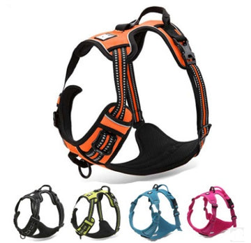 Truelove Adjustable Dog Harness – Reflective Nylon Safety Harness for Medium to Large Dogs - Shopmerge.site