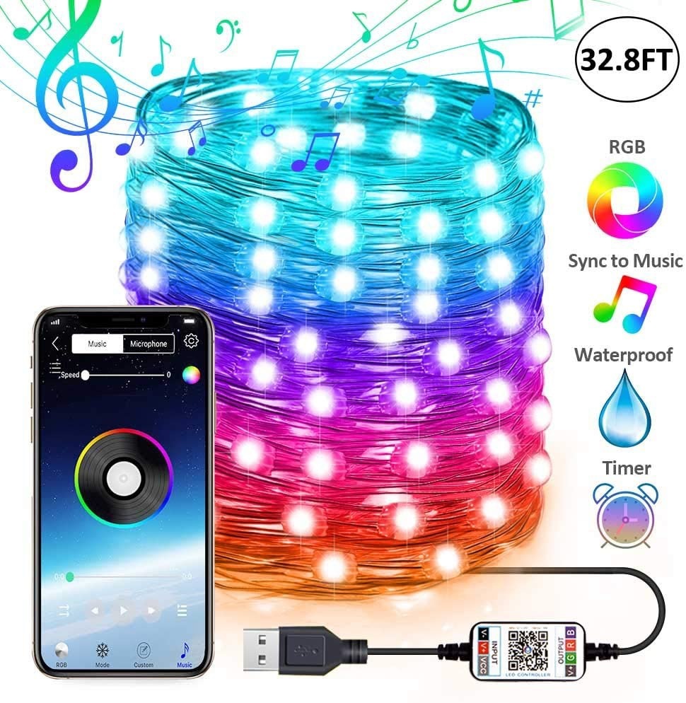 New Bluetooth Christmas Tree Decoration Light - Shopmerge.site