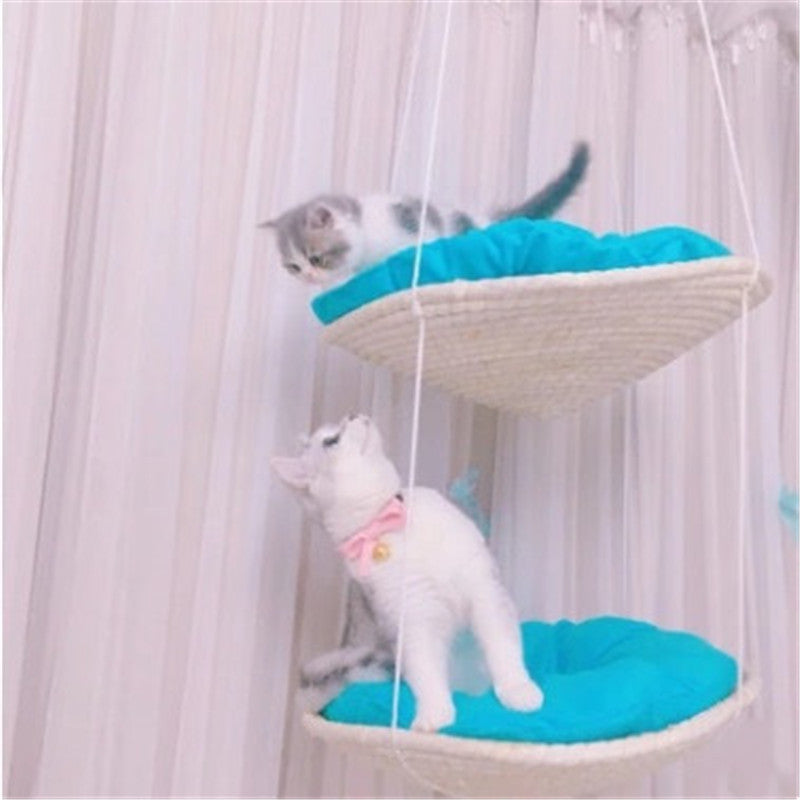 Cat Climbing Frame Cat Litter Cat Tree Cat Jumping Platform Cat Scratching Frame - Shopmerge.site