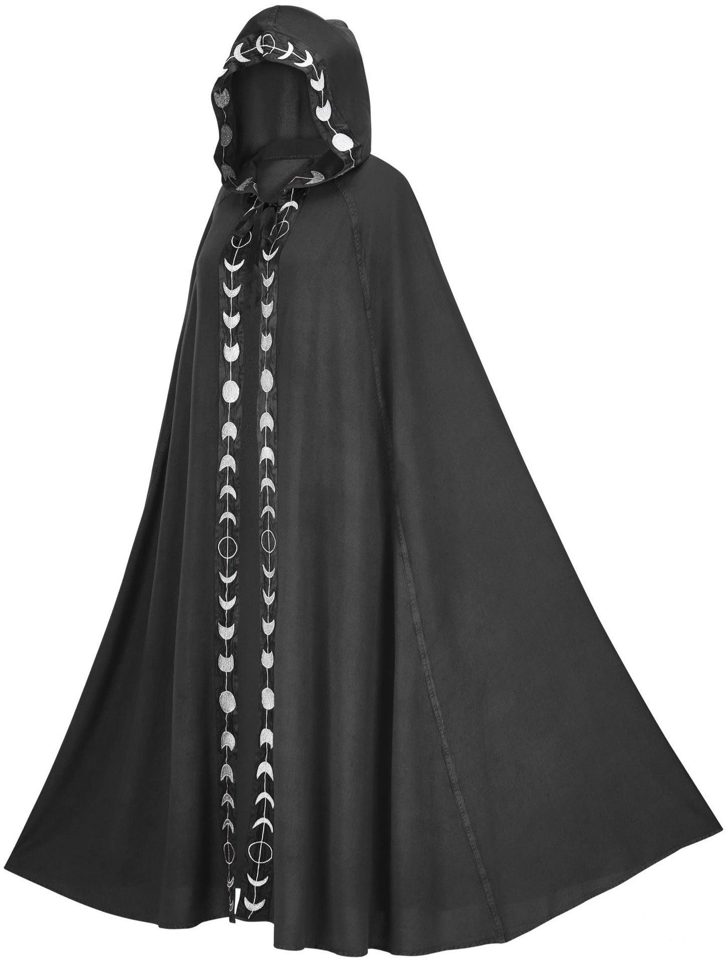 Hooded Cloak Medieval Renaissance 5 Color Printed Cloak Halloween Cosplay Costume New Fashion Festival Play Costume Halloween Costumes - Shopmerge.site