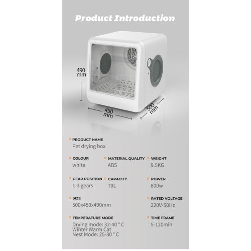 Automatic Pet Hair Dryer Room! (Premium) - Shopmerge.site