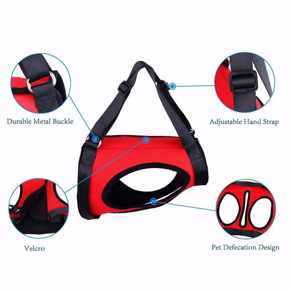 Auxiliary single shoulder lifting strap for injured dog - Shopmerge.site