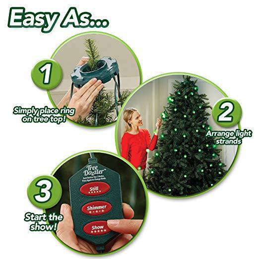 Christmas tree decoration lights string - Shopmerge.site