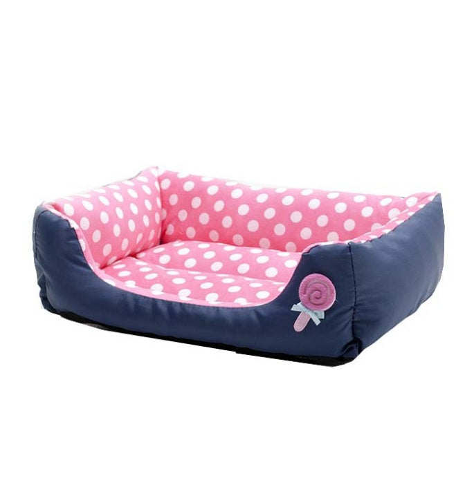 Warm wave pet dog dog sofa bed cat litter lollipop Teddy dog kennel - Shopmerge.site