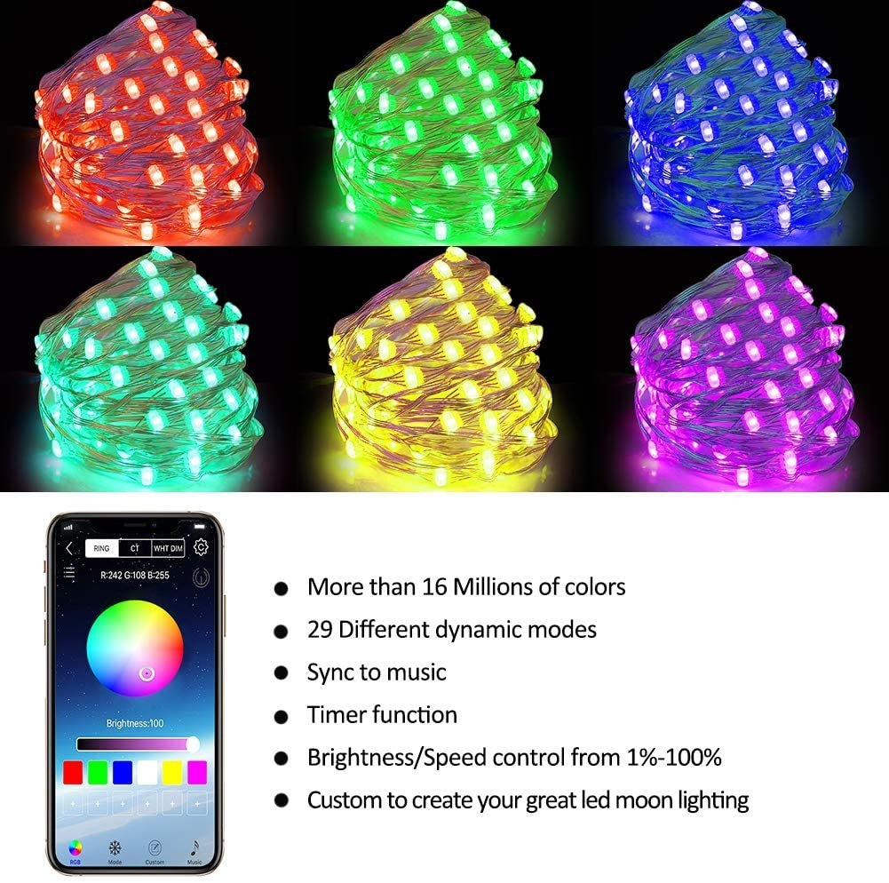 New Bluetooth Christmas Tree Decoration Light - Shopmerge.site