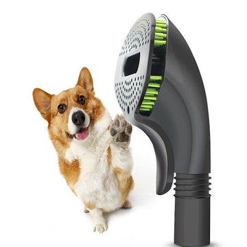 Pet Grooming Brush – Hair Removal Tool for Puppies & Dogs, Easy Loose Hair Cleaning” - Shopmerge.site
