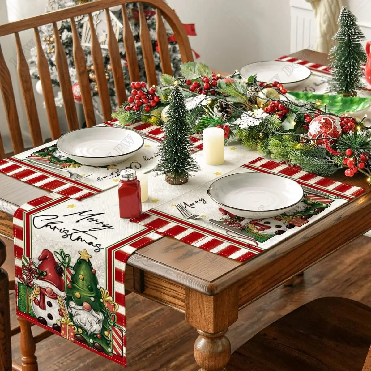 Christmas Holiday Decoration Insulation Anti-scald Placemat - Shopmerge.site