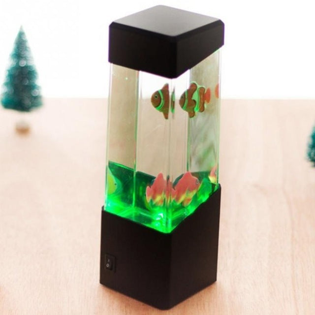 Colorful LED jellyfish night light - Shopmerge.site