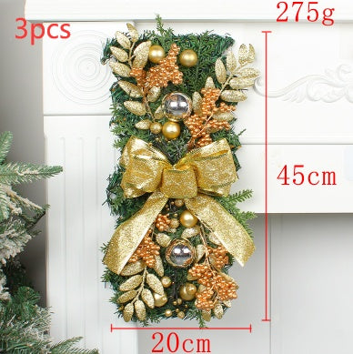 Christmas Day Door Curtain Home Decoration Hanger - Shopmerge.site