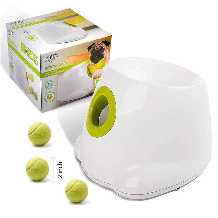 Automatic Interactive Dog Ball Launcher – Fun Pet Toy with Optional Bundle Sets - Shopmerge.site