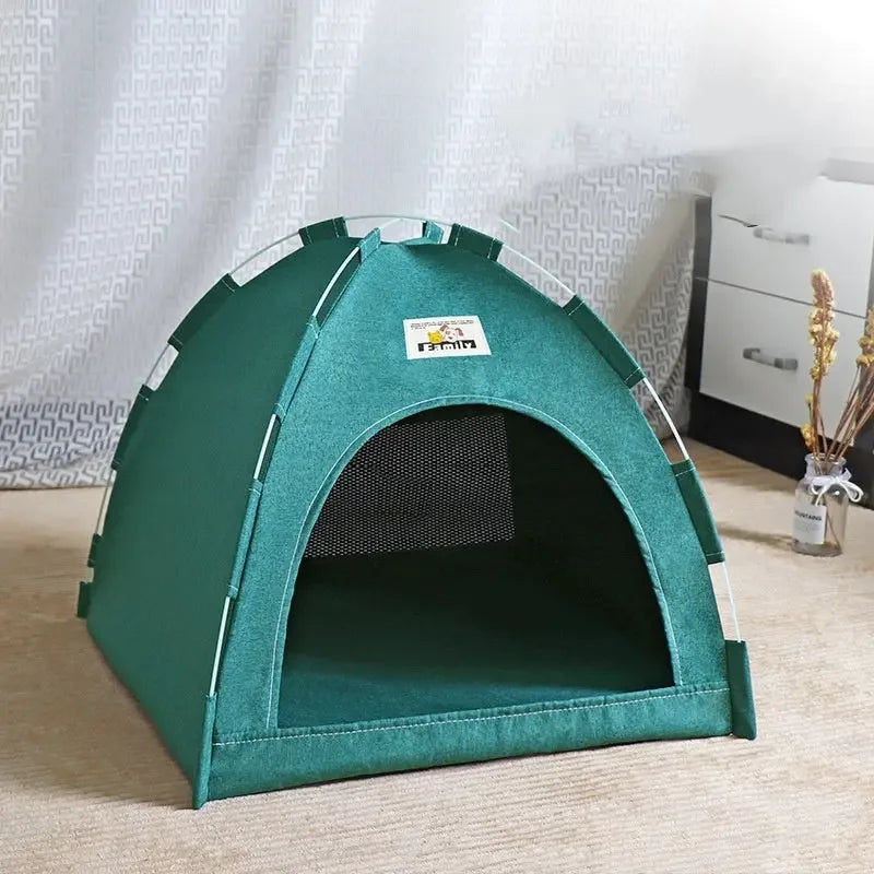 Pet Tent Cat Nest Four Seasons Universal Dogs And Cats Bed Small And Medium-sized Dogs - Shopmerge.site