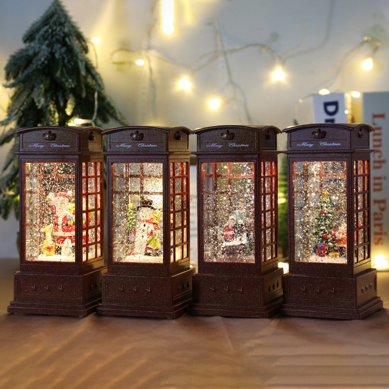 Christmas Decoration Music Box Furnishings Ornaments - Shopmerge.site