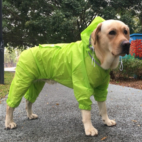Dog Raincoat Border Shepherd Dog Clothing Waterproof - Shopmerge.site