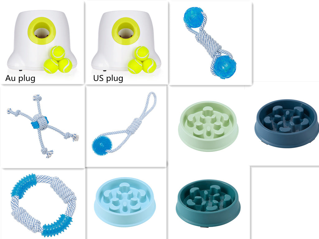 Automatic Interactive Dog Ball Launcher – Fun Pet Toy with Optional Bundle Sets - Shopmerge.site