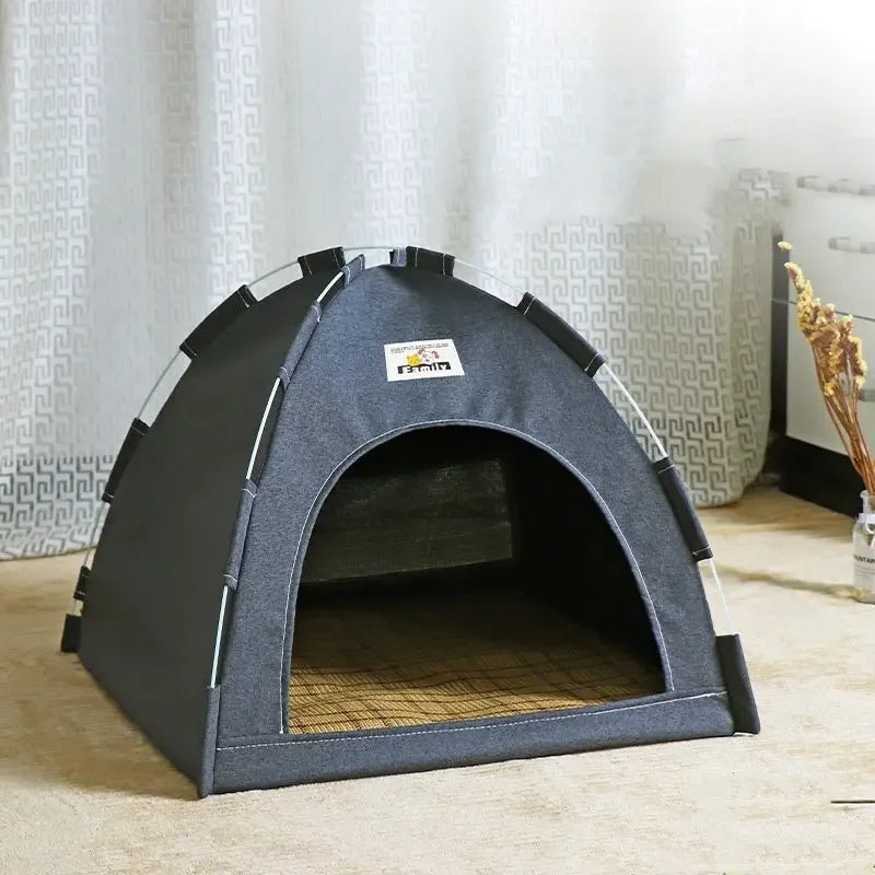 Pet Tent Cat Nest Four Seasons Universal Dogs And Cats Bed Small And Medium-sized Dogs - Shopmerge.site