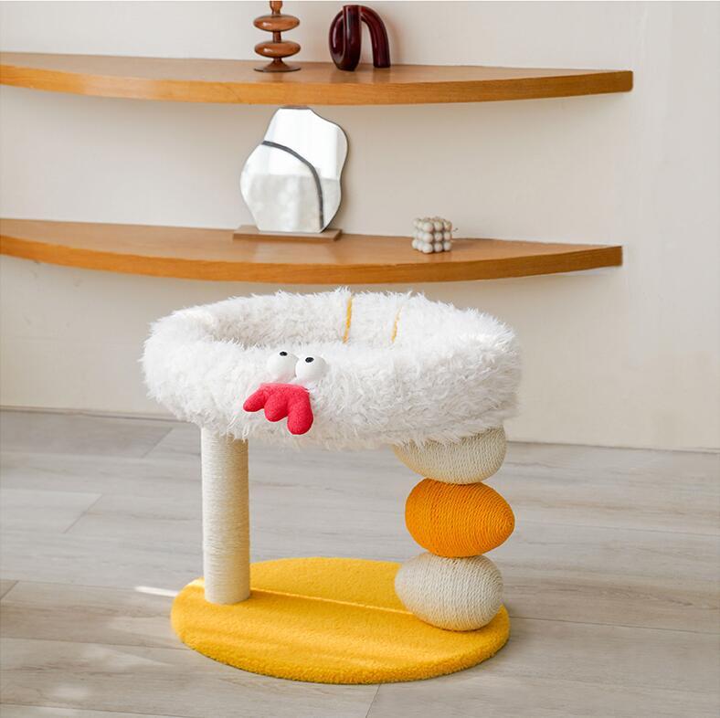 Multifunctional Jumping Platform Does Not Drop Crumbs Cat Climbing Frame - Shopmerge.site