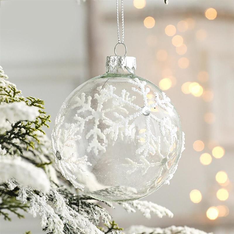 Transparent Christmas Decoration Hanging Ball Pendant - Shopmerge.site