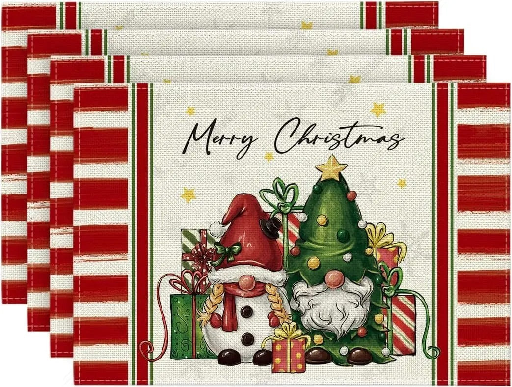 Christmas Holiday Decoration Insulation Anti-scald Placemat - Shopmerge.site