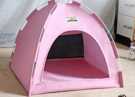 Pet Tent Cat Nest Four Seasons Universal Dogs And Cats Bed Small And Medium-sized Dogs - Shopmerge.site