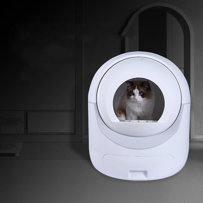 Fully Automatic Cat Litter Box Electric Deodorant Fully Enclosed - Shopmerge.site