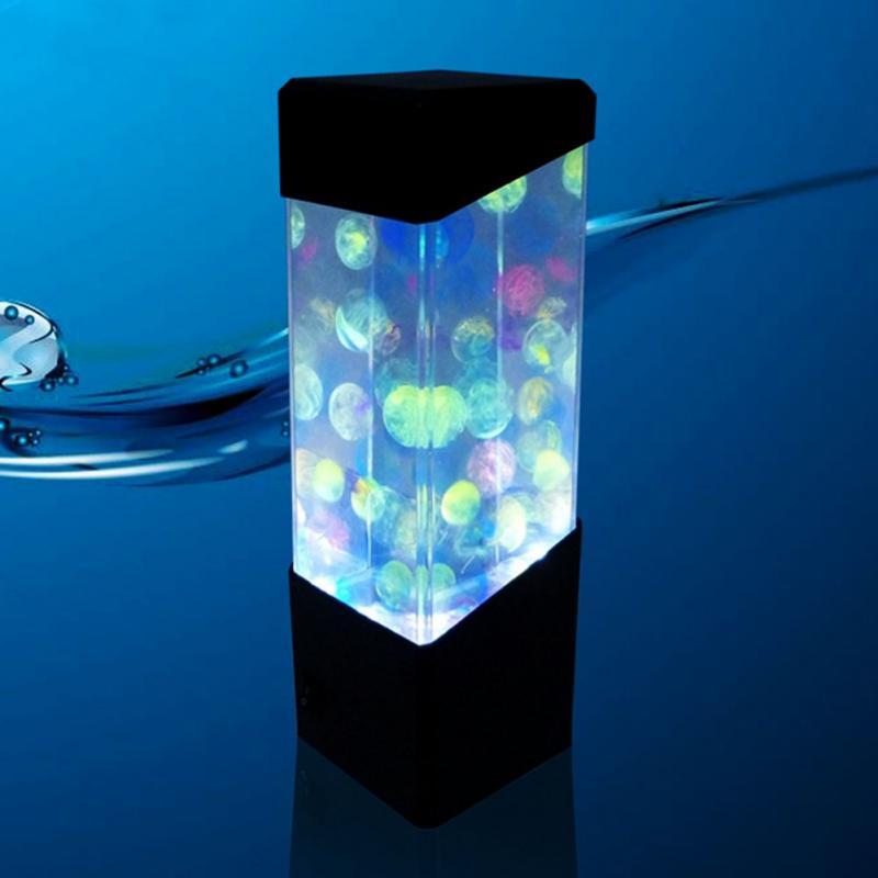 Colorful LED jellyfish night light - Shopmerge.site
