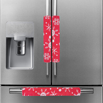 Creative Christmas Decoration Refrigerator Handle Gloves - Shopmerge.site