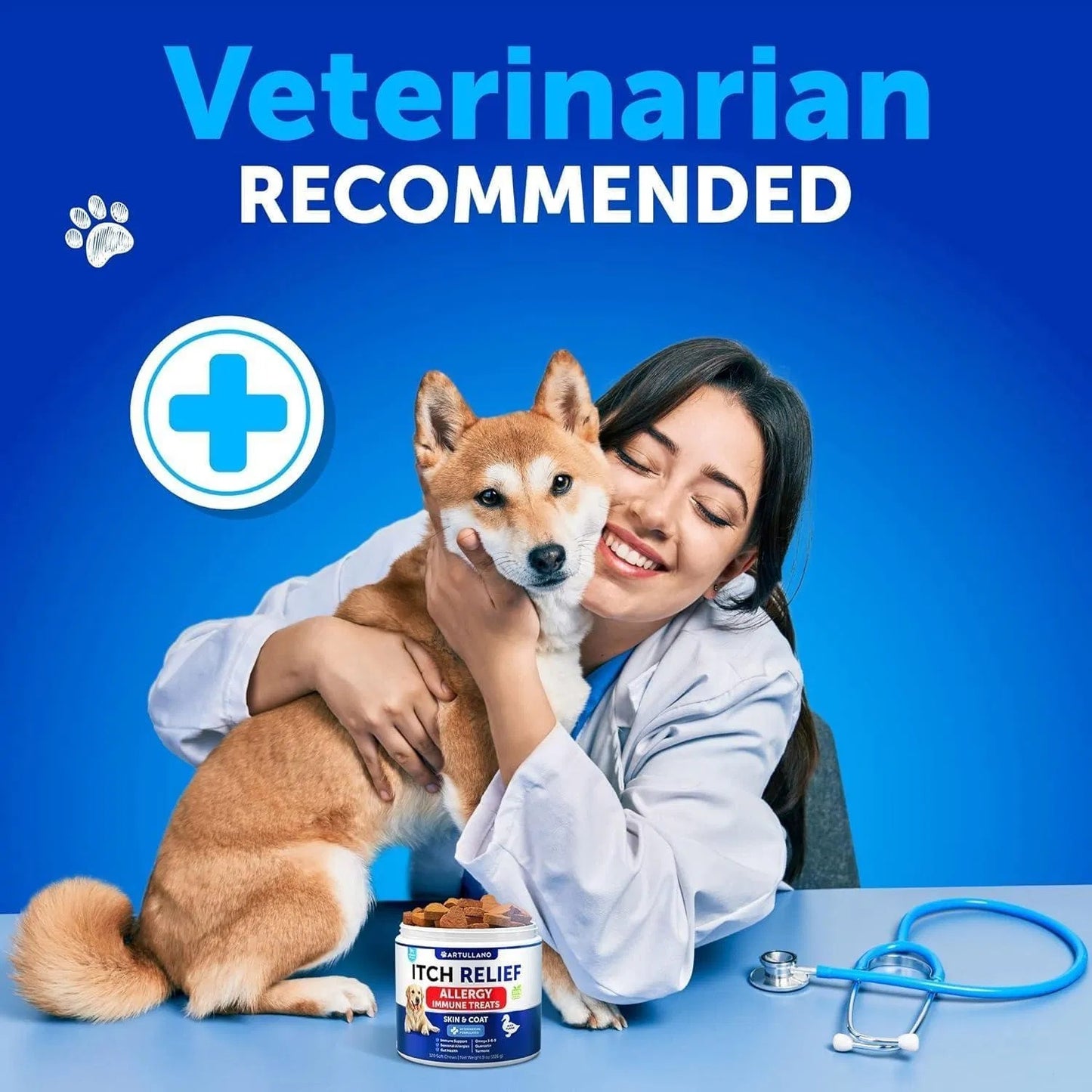 Dog Allergy Relief Chews Itching Skin Relief For Dogs Fish Oil 3 Seasonal Allergies Pills Skin & Coat Anti ItchHot Spots Treatment Canine Immune Health Supplement 120 Soft Treats - Shopmerge.site
