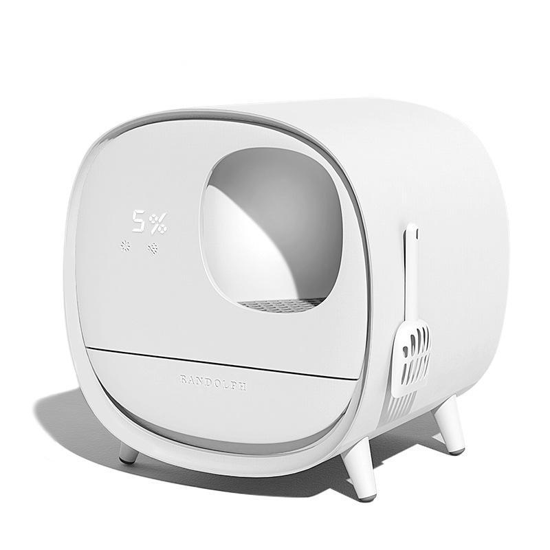 Smart Litter Box Extra Large Deodorant And Spatter Proof - Shopmerge.site
