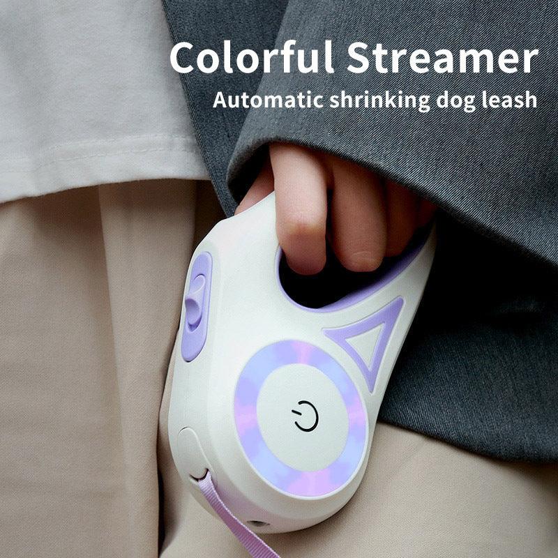 Dog Leash Retractable Leash And Dog Collar Spotlight Automatic Pet Dog Cat Traction Rope For Small Medium Dogs Pet Product - Shopmerge.site
