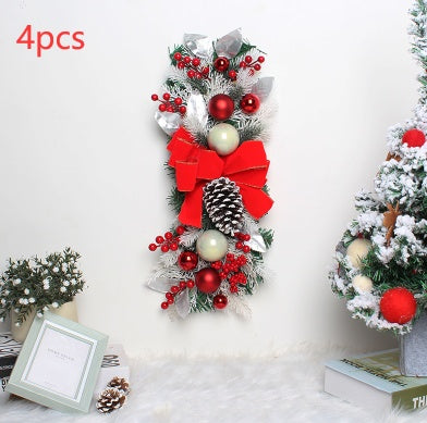 Christmas Day Door Curtain Home Decoration Hanger - Shopmerge.site
