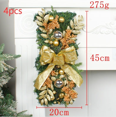 Christmas Day Door Curtain Home Decoration Hanger - Shopmerge.site