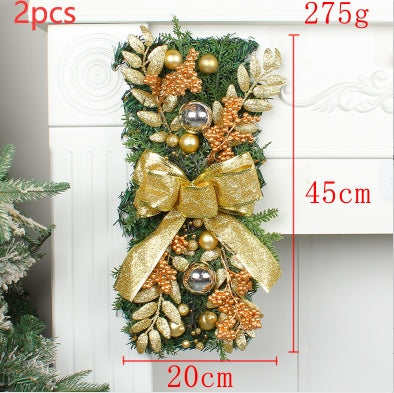Christmas Day Door Curtain Home Decoration Hanger - Shopmerge.site