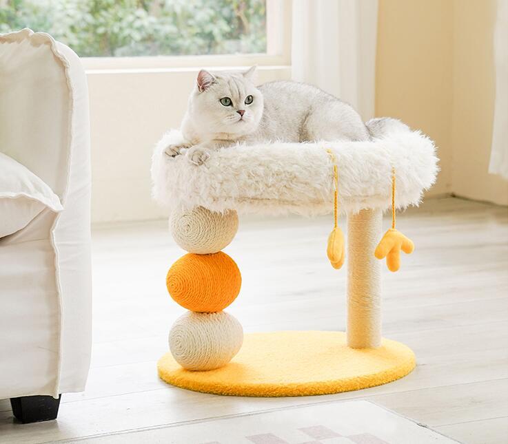 Multifunctional Jumping Platform Does Not Drop Crumbs Cat Climbing Frame - Shopmerge.site