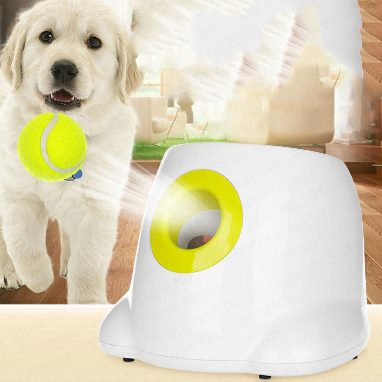 Automatic Interactive Dog Ball Launcher – Fun Pet Toy with Optional Bundle Sets - Shopmerge.site