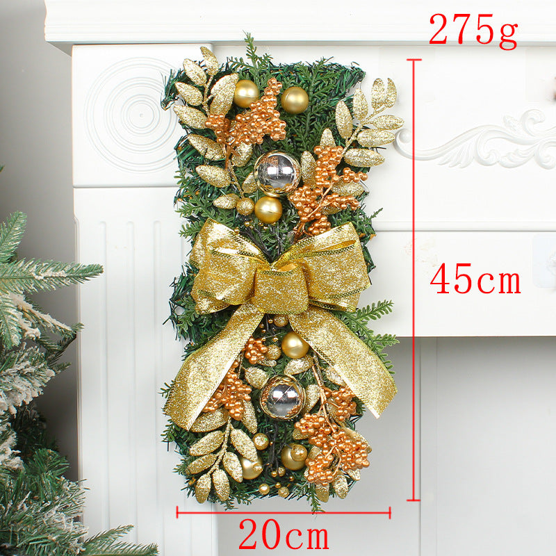 Christmas Day Door Curtain Home Decoration Hanger - Shopmerge.site