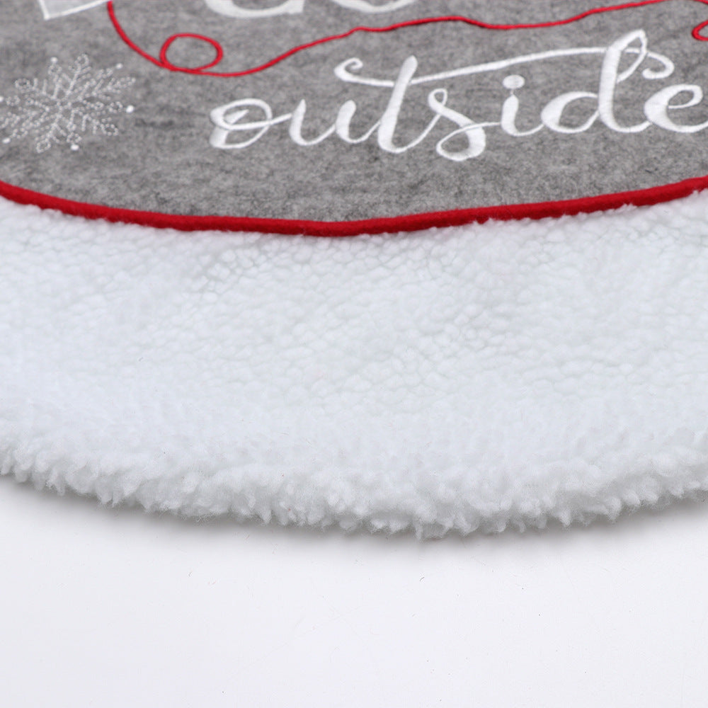 Christmas Fashion Simple Decoration Tree Skirt - Shopmerge.site