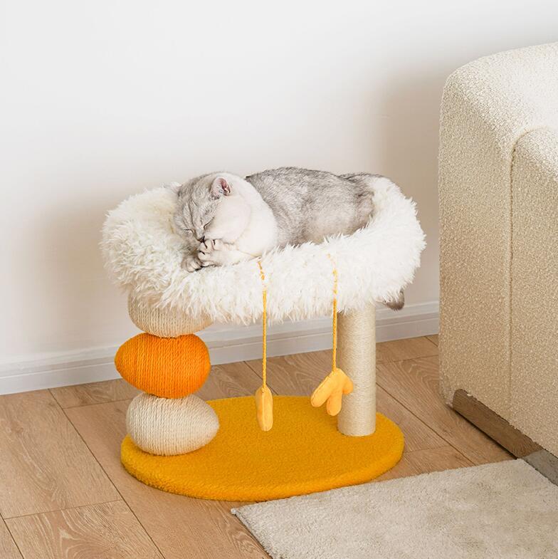 Multifunctional Jumping Platform Does Not Drop Crumbs Cat Climbing Frame - Shopmerge.site